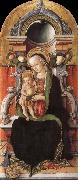 Carlo Crivelli Faith madonna with child, and the donor France oil painting artist